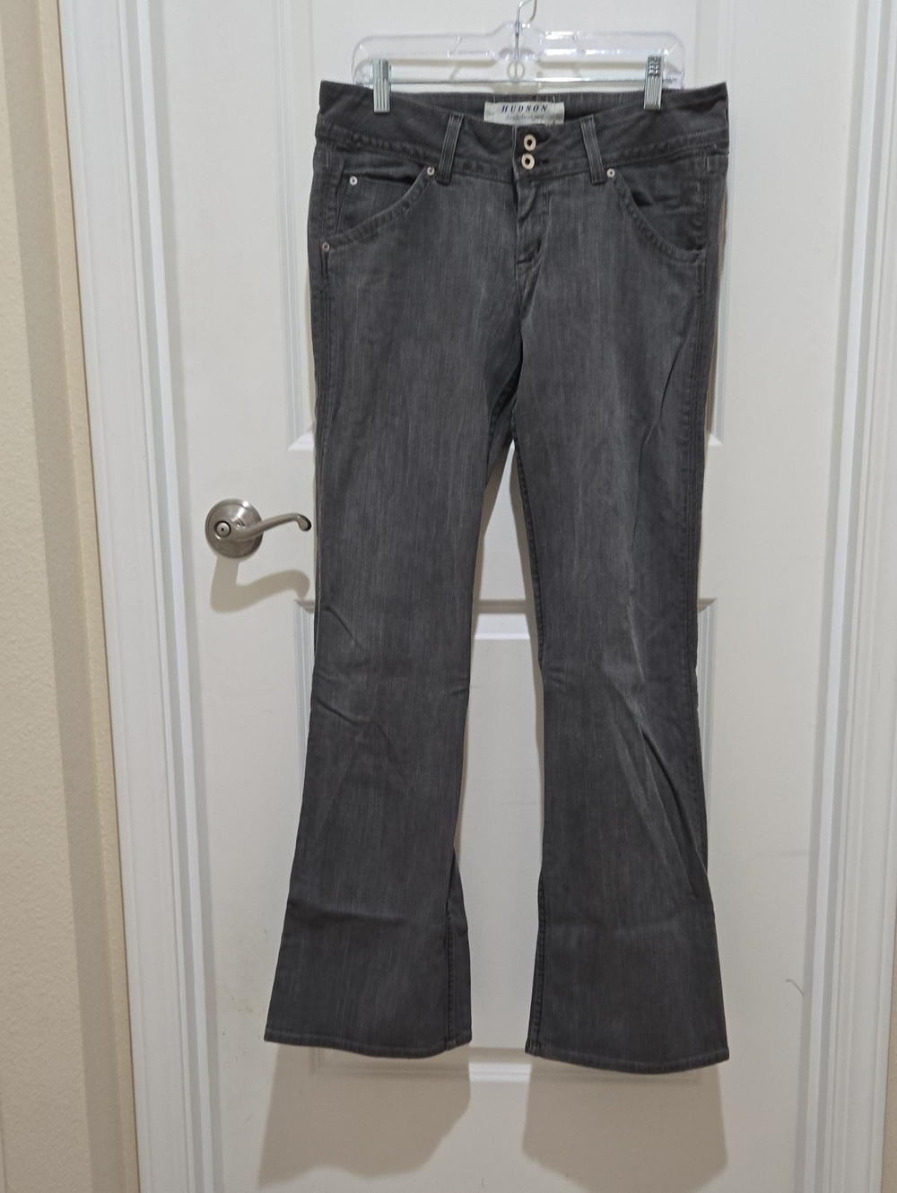 Hudson Jeans Women's Gray Flare Jeans